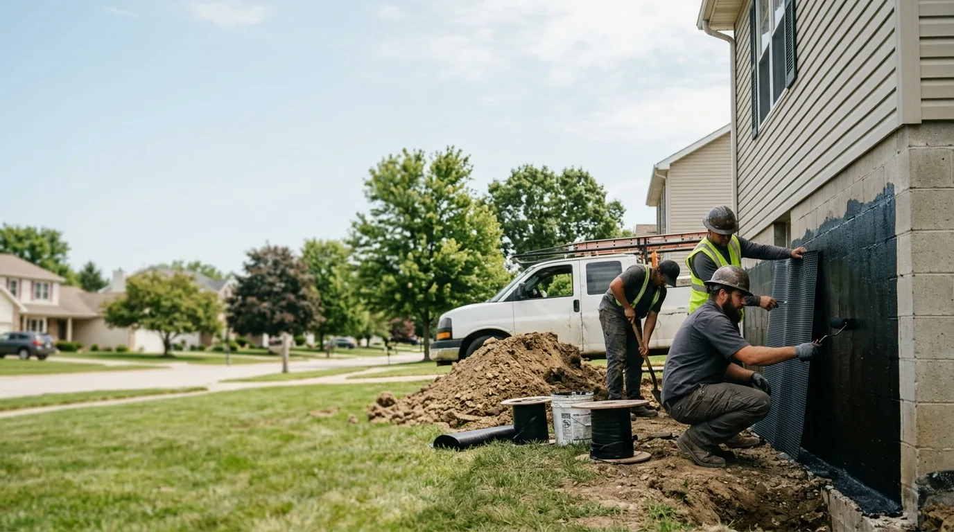 Basement Waterproofing in Minier, IL near me